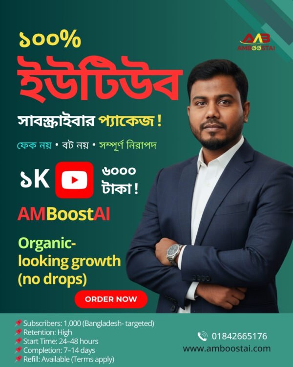 Buy YouTube Subscribers in Bangladesh (Real & Active)